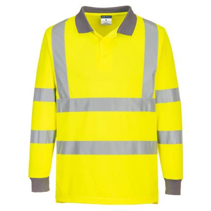 Eco Hi-Vis Polo Shirt L/S (6 Pack) 