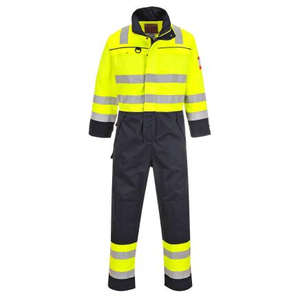 Bizflame Work Hi-Vis Multi-Norm Contrast FR Coverall