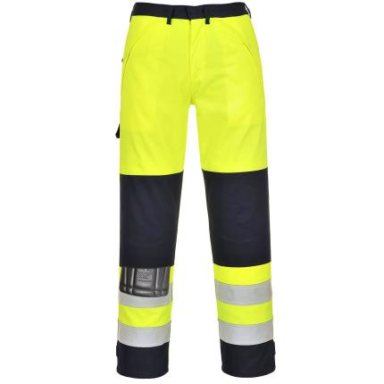 Bizflame Work Hi-Vis Multi-Norm Contrast FR Trousers