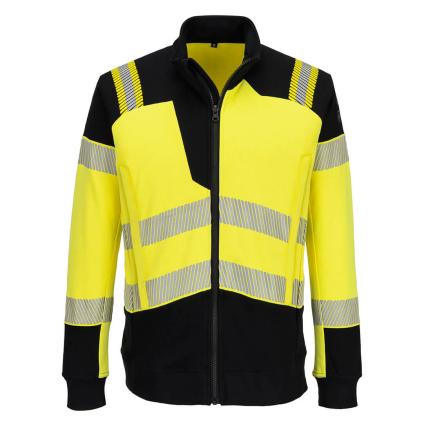 PW3 Modaflame Knit Hi-Vis FR Full Zip Sweatshirt