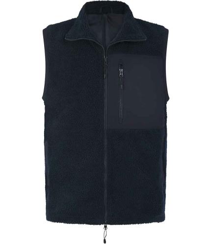 Front Row Recycled Sherpa Gilet