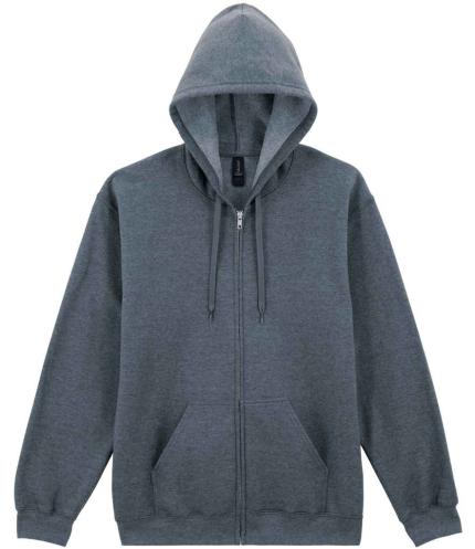 Gildan SoftStyle® Midweight Full Zip Hooded Sweatshirt