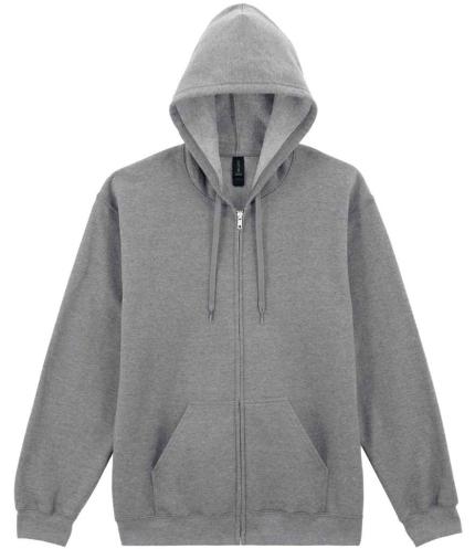 Gildan SoftStyle® Midweight Full Zip Hooded Sweatshirt