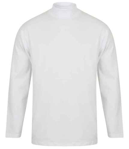 Henbury Long Sleeve Roll Neck Top