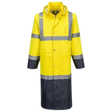 Hi-Vis Contrast Raincoat 122cm