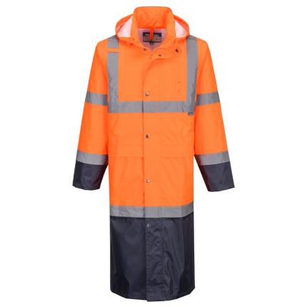 Hi-Vis Contrast Raincoat 122cm