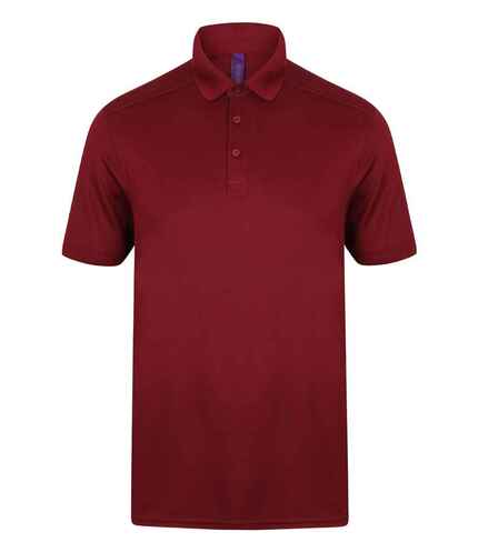 Henbury Slim Fit Stretch Microfine Piqué Polo Shirt