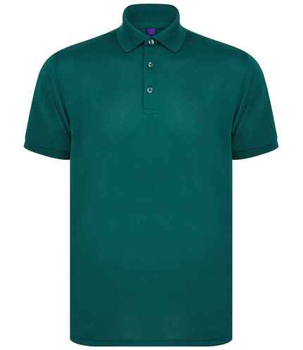 Henbury Recycled Polyester Piqué Polo Shirt