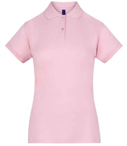 Henbury Ladies Coolplus® Wicking Piqué Polo Shirt