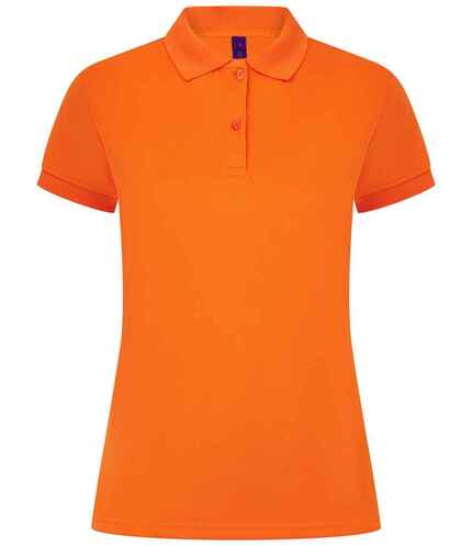 Henbury Ladies Coolplus® Wicking Piqué Polo Shirt