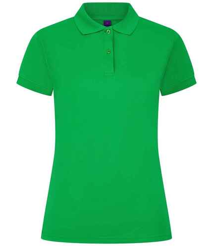 Henbury Ladies Coolplus® Wicking Piqué Polo Shirt