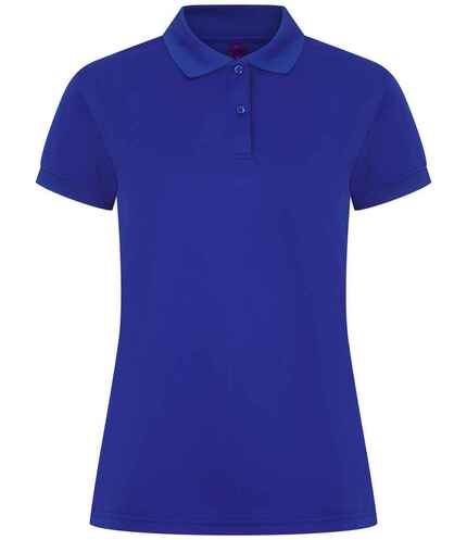 Henbury Ladies Coolplus® Wicking Piqué Polo Shirt
