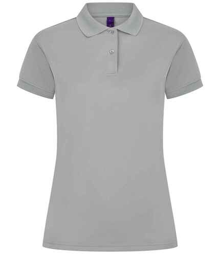 Henbury Ladies Coolplus® Wicking Piqué Polo Shirt