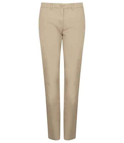 Henbury Ladies Stretch Chino Trousers