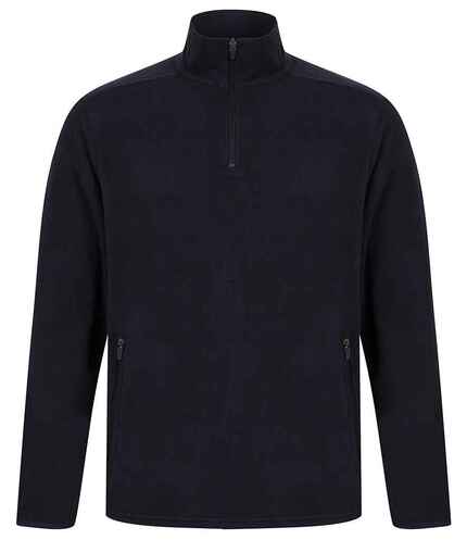 Henbury Zip Neck Micro Fleece