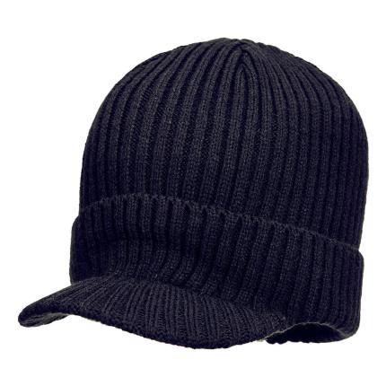 Beanie Hat with Peak