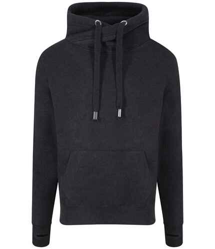 Cross Neck Hoodie
