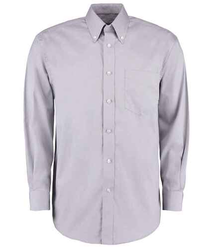 Kustom Kit Premium Long Sleeve Classic Fit Oxford Shirt