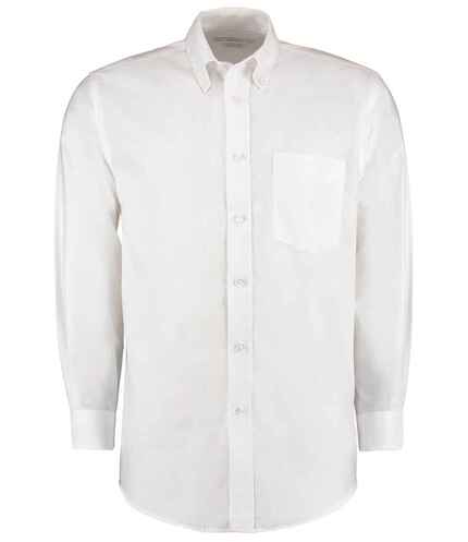Kustom Kit Long Sleeve Classic Fit Workwear Oxford Shirt