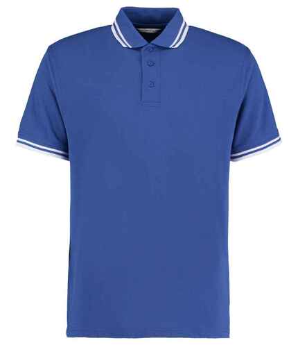 Kustom Kit Contrast Tipped Poly/Cotton Piqué Polo Shirt