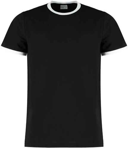 Kustom Kit Fashion Fit Ringer T-Shirt