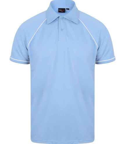 Finden + Hales Performance Piped Polo Shirt