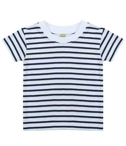 Larkwood Baby/Toddler Striped Crew Neck T-Shirt
