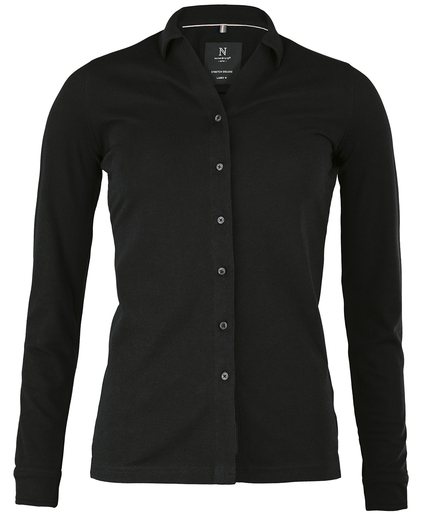 Womens Kingston  Stretch Deluxe Piqu Shirt