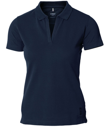 Womens Harvard V-neck  Stretch Deluxe Polo
