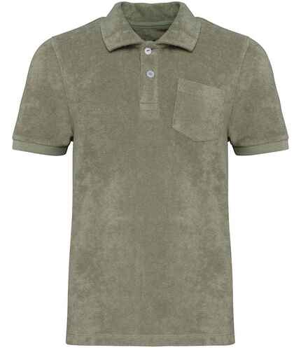 Native Spirit Kids Terry Towel Polo Shirt