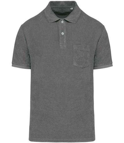 Native Spirit Terry Towel Polo Shirt