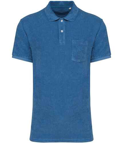 Native Spirit Terry Towel Polo Shirt