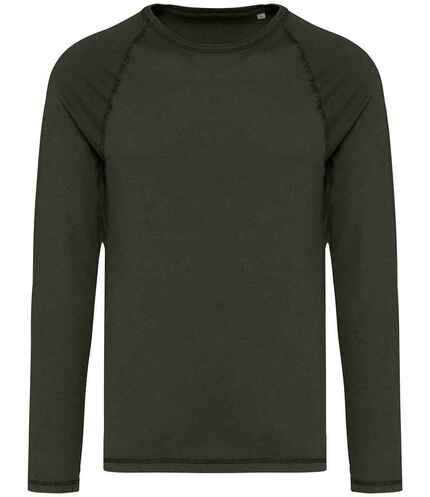 Native Spirit Raglan Long Sleeve Washed T-Shirt