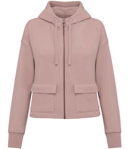 Native Spirit Ladies Full Zip Hooded Sweatshirt