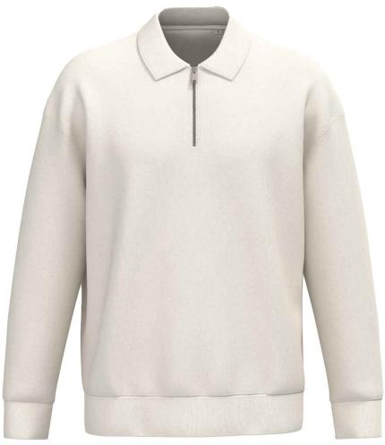 Native Spirit Unisex 1/4 Zip Sweatshirt with Polo Collar