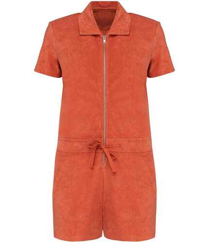 Native Spirit Ladies Terry Towel Short Overall