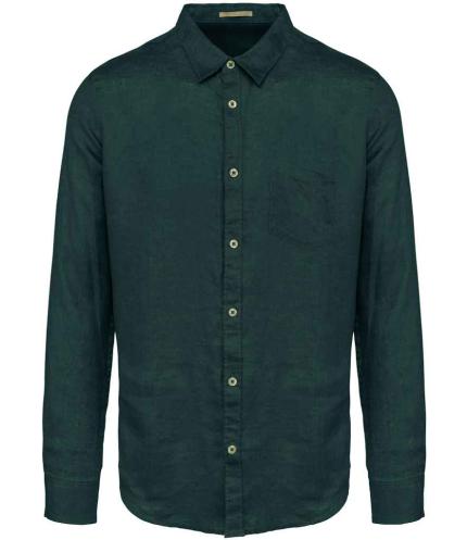 Native Spirit Long Sleeve Linen Shirt