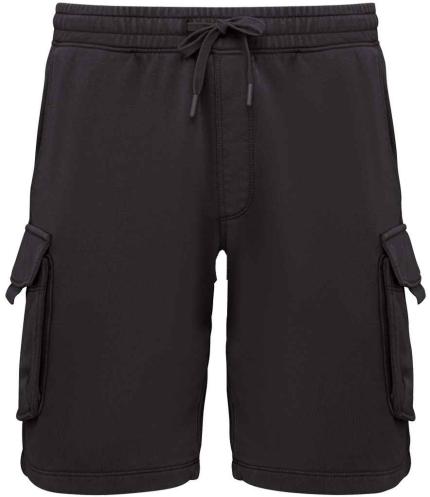 Native Spirit French Terry Washed Effect Cargo Shorts
