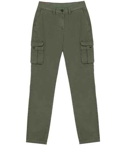 Native Spirit Ladies Washed Cargo Trousers