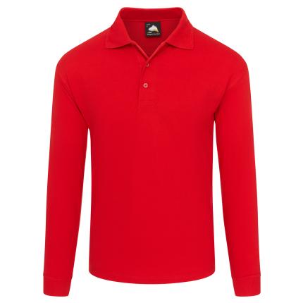 Weaver Long Sleeved Poloshirt