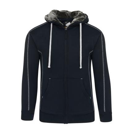 Crane Fur-Lined Hoodie