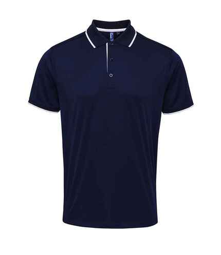Premier Contrast Coolchecker® Piqué Polo Shirt