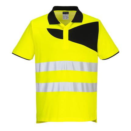 PW2 Hi-Vis Cotton Comfort Polo Shirt S/S 