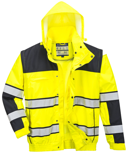 Hi-vis Classic Bomber Jacket (C466)