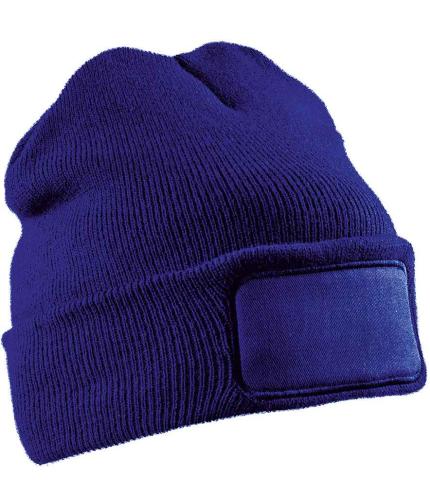 Result Genuine Recycled Double Knit Printers Beanie