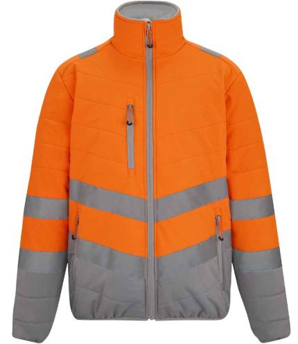 Regatta High Visibility Two Tone Thermal Baffle Jacket