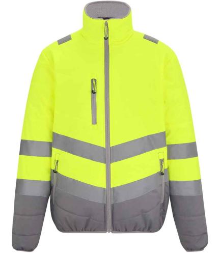 Regatta High Visibility Two Tone Thermal Baffle Jacket