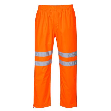 Hi-Vis Breathable Rain Trousers