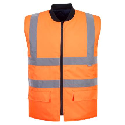Hi-Vis Reversible Bodywarmer