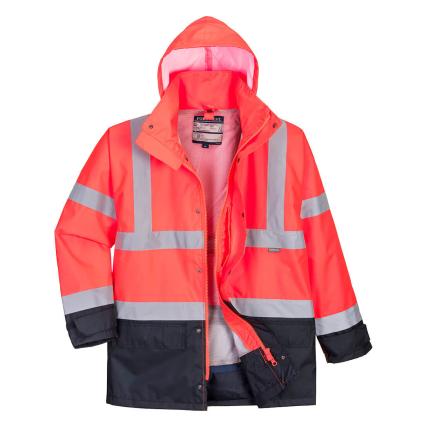 Hi-Vis 5-in-1 Contrast Executive Jacket 